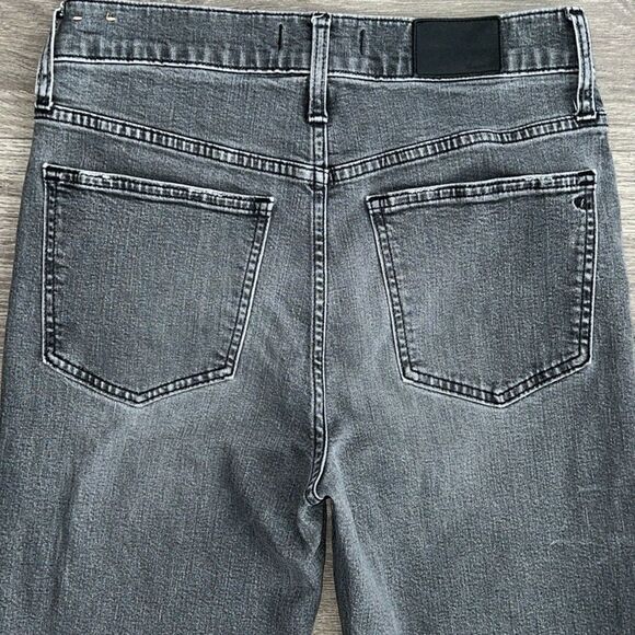 MADEWELL The Perfect Vintage Crop Jeans Size 28 Gray Wash Mom Jeans 90s Retro - Picture 6 of 11